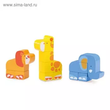 Деревянный конструктор "Сафари"