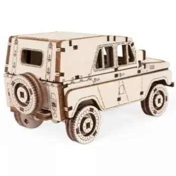 Деревянный конструктор, сборная модель «Армия России», внедорожник Боец