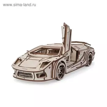 Деревянный конструктор «Спорткар Скат»