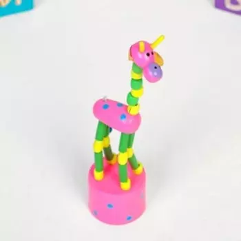 Дергунчик - марионетка «Жираф», МИКС