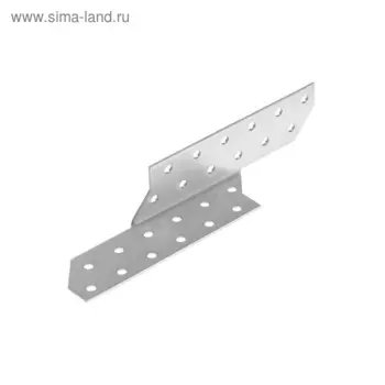 Держатель балки 185х40x40 DBR, правый, цинк, 1 шт.