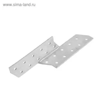 Держатель балки ТУНДРА krep, 170х35х2.0 мм, цинк, левый, 1 шт.