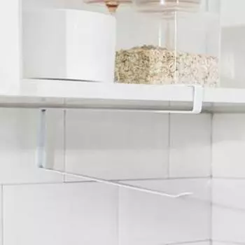 Держатель для бумажных полотенец подвесной Доляна, 26111.2 см, белый