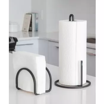 Держатель для бумажных полотенец Umbra Squire, цвет чёрный