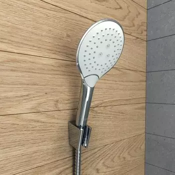 Держатель для душевой лейки IDDIS 080 080CP00i53, настенный, пластик, хром