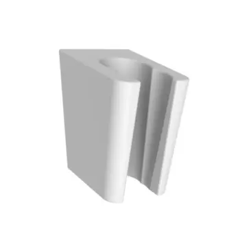 Держатель для душевой лейки Iddis Slide 080WL00i53, настенный, пластик, белый