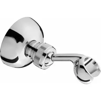 Держатель для душевой лейки "ПСМ" PSM-1156B, поворотный, латунь, хром