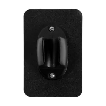 Держатель для душевой лейки ZEIN Z107, нерегулируемый, самоклеющейся, черный