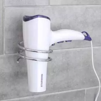 Держатель для фена Accoona A11814, 15,51010 см, цвет хром