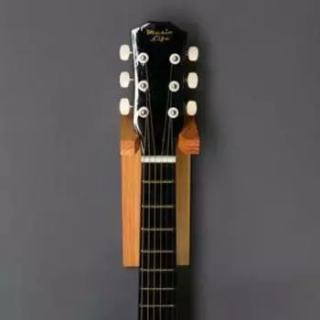 Держатель для гитар "Угол" настенный, массив ясеня