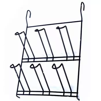 Держатель для кружек Мультидом «Лофт», навесной, на рейлинг, размер 23.5х34х10.5 см