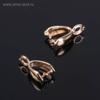 Держатель для кулона К208-36, (набор 5 шт.) 117 мм, цвет золото