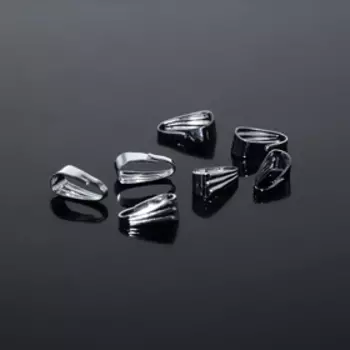 Держатель для кулонов (набор 20 шт.) 84 мм, цвет серебро