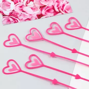 Держатель для открытки "Розовый", 22см