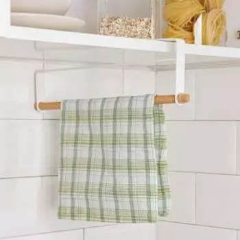 Держатель для полотенец подвесной Доляна, 30,510 см, цвет белый