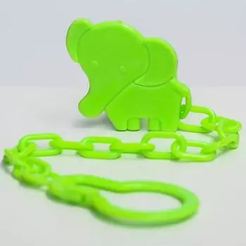 Держатель для пустышки, цвет МИКС, на цепочке