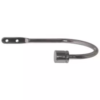 Держатель для штор, цвет тёмное серебро