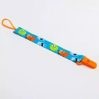 Держатель для соски - пустышки «Монстрики», на ленте