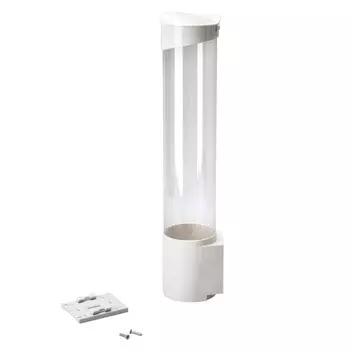 Держатель для стаканов Lagretti, на шурупах, белый