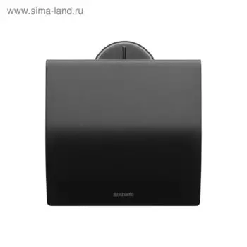 Держатель для туалетной бумаги Brabantia Profile, цвет чёрный