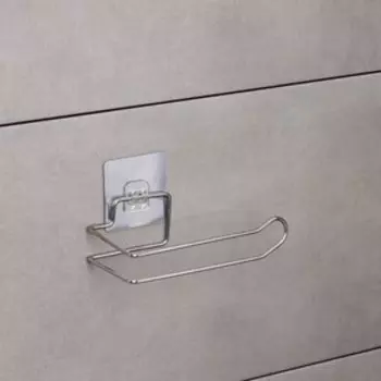 Держатель для туалетной бумаги Доляна, 178 см, на липучке