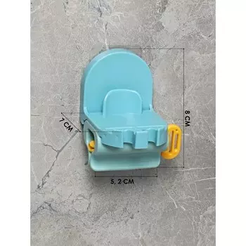 Держатель для зубных щёток с выдавливателем для пасты на липучке, 75,28 см, цвет МИКС