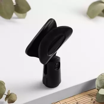 Держатель микрофона на стойку Music Life J1, 5.88.5 см, d микрофона 2.5 см