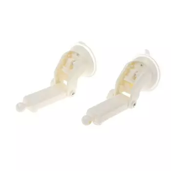 Держатель на присоске с клипсой для светильника Ritter, 2 шт, белый