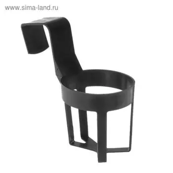 Держатель-подстаканник в автомобиль, черный