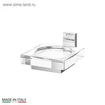 Держатель с мыльницей, стекло; хром, LINEAG