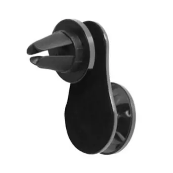 Держатель телефона TORSO LUXE в дефлектор, магнитный, черный хром