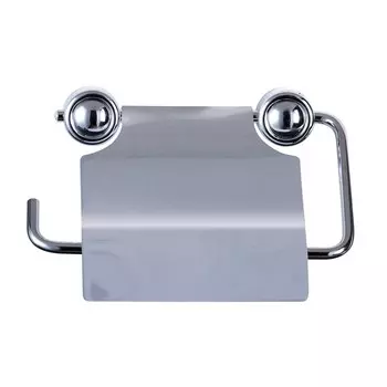 Держатель туалетной бумаги Axentia Atlantik, с хромированной крышкой, 13х10х13,3 см