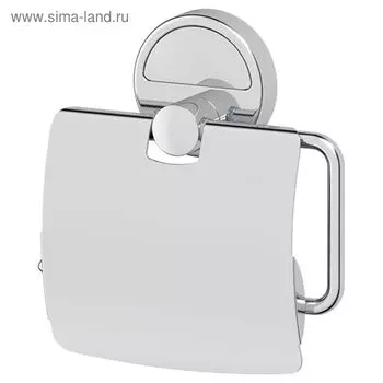 Держатель туалетной бумаги с крышкой, хром, FBS