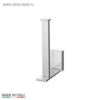 Держатель запасного рулона туалетной бумаги, хром - стразы, LINEAG