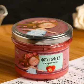 Десерт медовый «Фрутомёд», с клубникой, 250 г