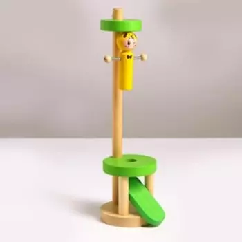 Детская игрушка «Запусти человечка» 9 × 9 × 31,5 см, МИКС, Уценка