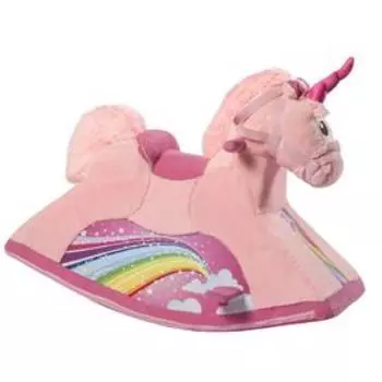 Детская качалка «Единорог», розовый