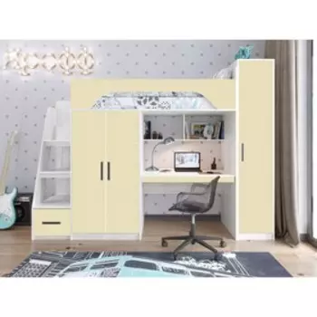 Детская кровать-чердак ТЕЯ винтерберг/зира