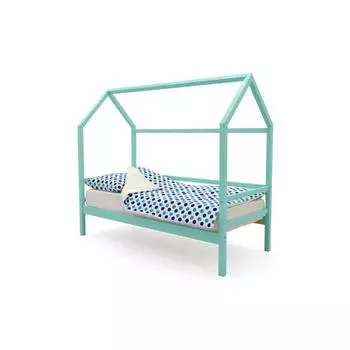 Детская кровать-домик Бельмарко Svogen мятный