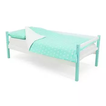 Детская кровать-тахта Svogen мятно-белый