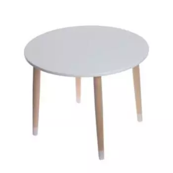 Стол детский, деревянный, белый