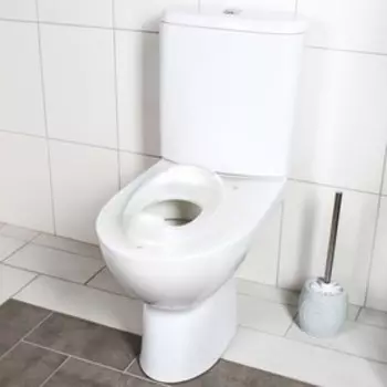 Детская накладка - сиденье на унитаз «Бамбино», белая