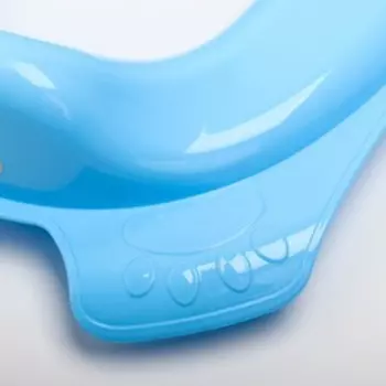 Детская накладка - сиденье на унитаз, цвет голубой