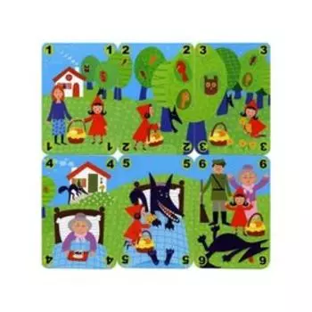 Детская настольная карточная игра «Красная шапочка»