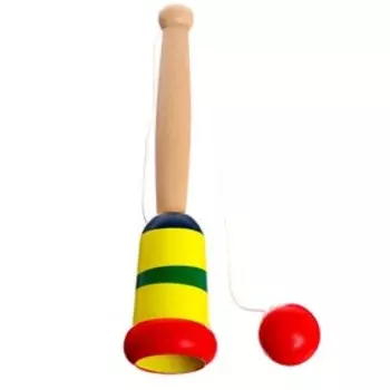 Детская развивающая игра «Бильбоке» 4,2 4,2 18,5 см