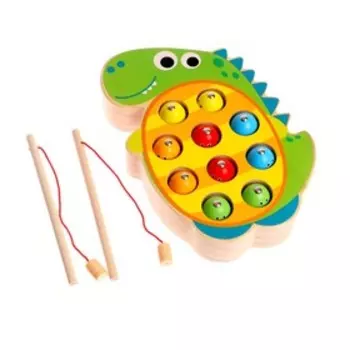 Детская развивающая рыбалка «Динозавр» 23×15×4 см