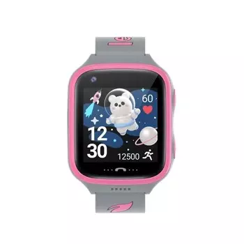 Детские смарт-часы Leef Starlight , 4G, GPS, геозоны, температура тела, звонки, SOS, розовые