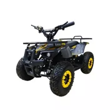 Детский электро квадроцикл MOTAX Grizlik X16 E1000 BW, желтый камуфляж
