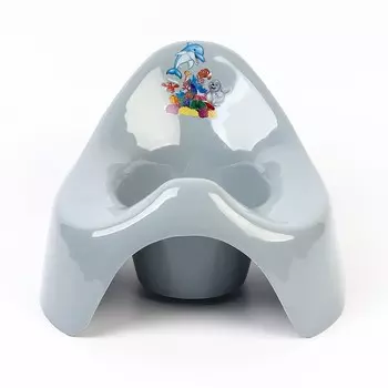 Детский горшок Семер, цвет серый