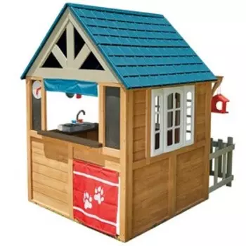 Детский игровой домик для улицы «Бунгало у озера»